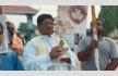 The relic of St. John Paul II reveived with all religious and parishioners